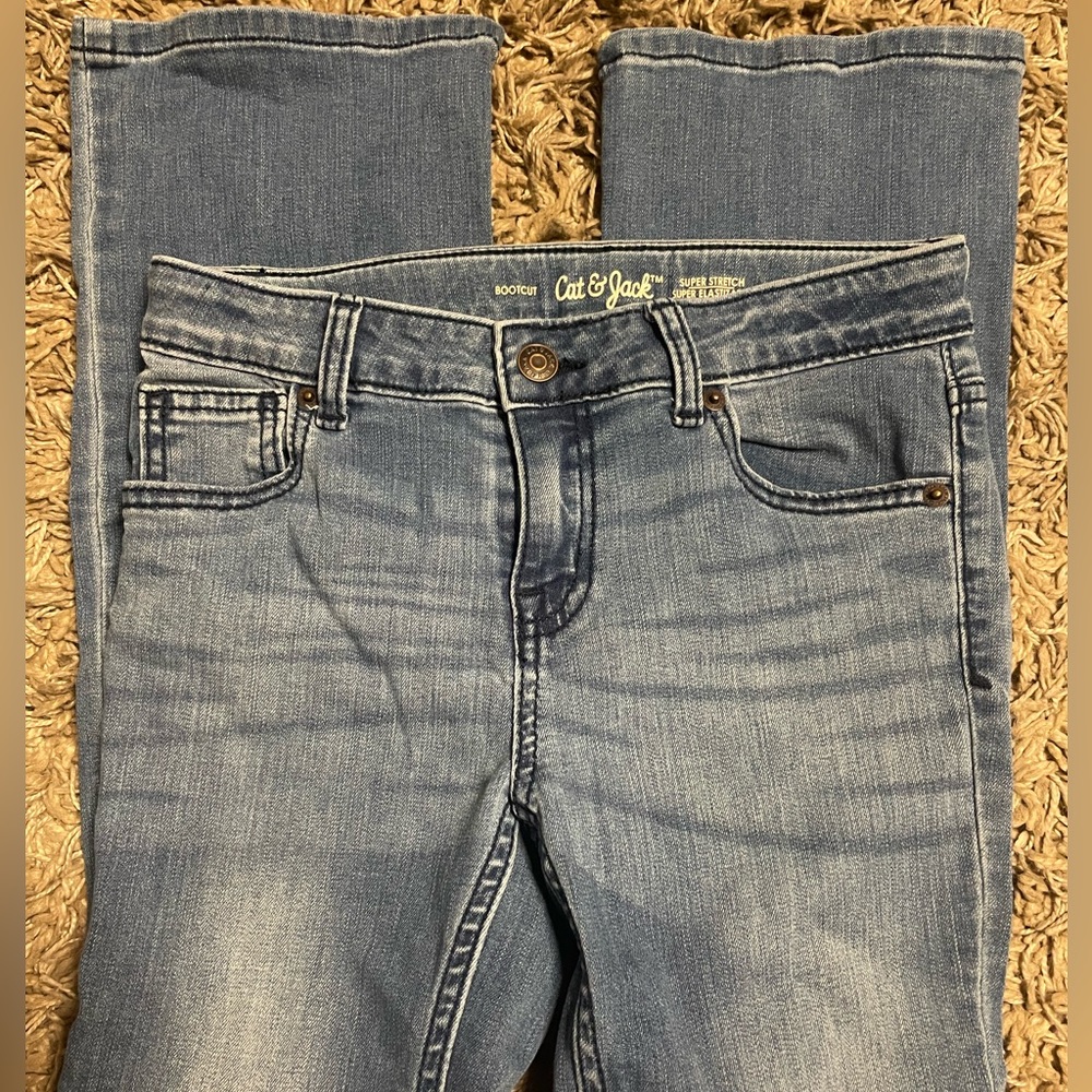 Girls Bootcut Cat & Jack Jeans - Picture 1 of 3